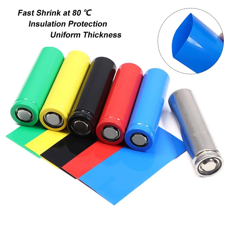 100/500pcs 21700 프리컷 배터리 랩 열수축 - Shrink Sleeve Pvc 리뷰 및 가격