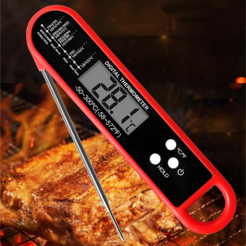 접이식 고기 온도계 디지털 주방 음식 조리 온도계 (고 - Digital Thermometer Probe 리뷰 및 가격