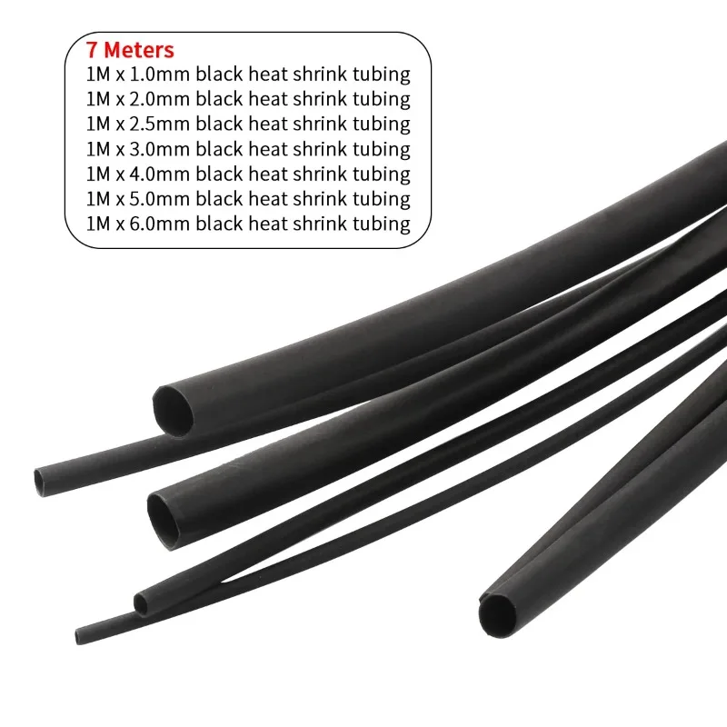 7개 열수축 튜브 키트 1-6mm 와이어 절연용 케이블 - Shrink Sleeve Pvc 리뷰 및 가격