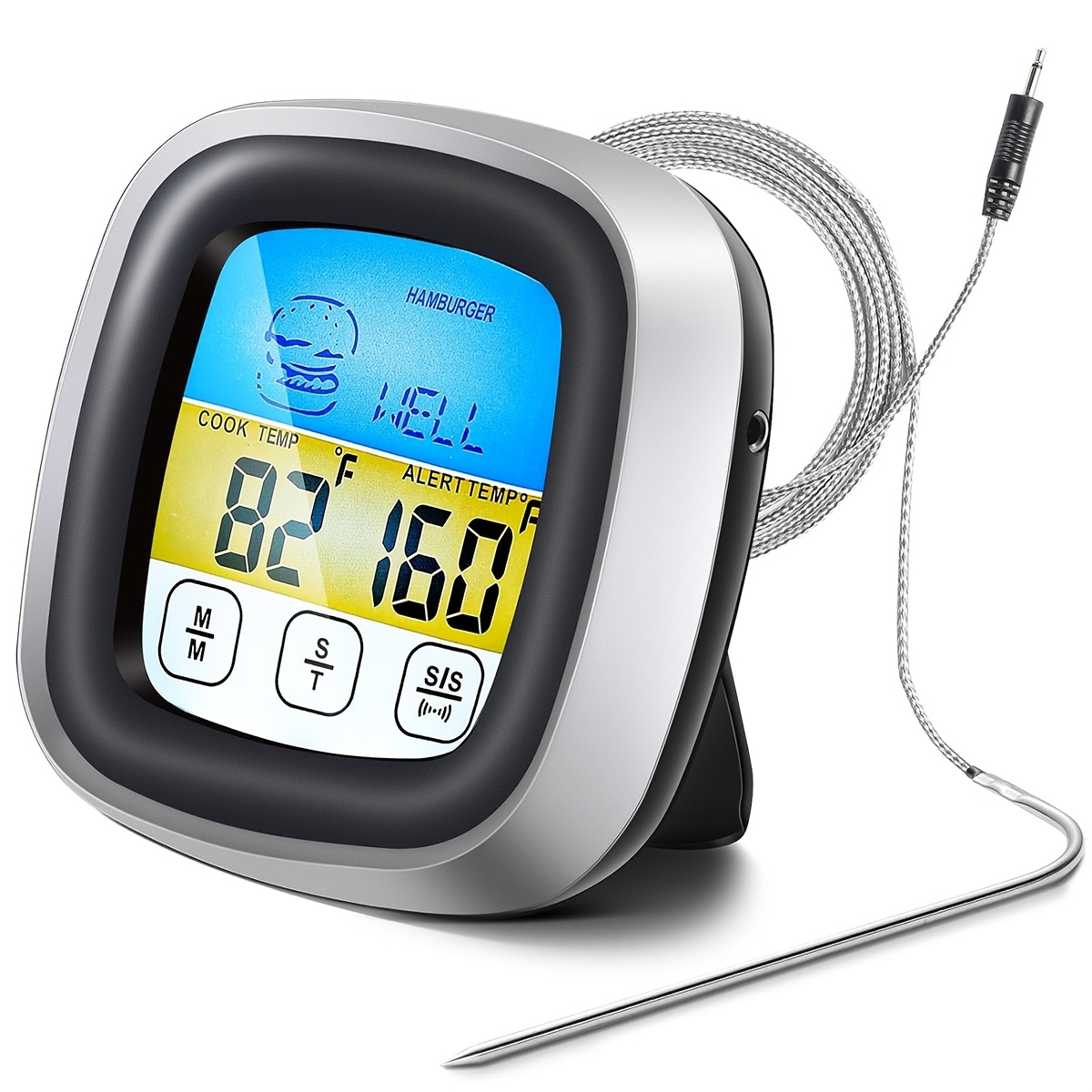 디지털 고기 온도계 바베큐 타이머 요리 도구 롱 프로브 - Digital Thermometer Probe 리뷰 및 가격