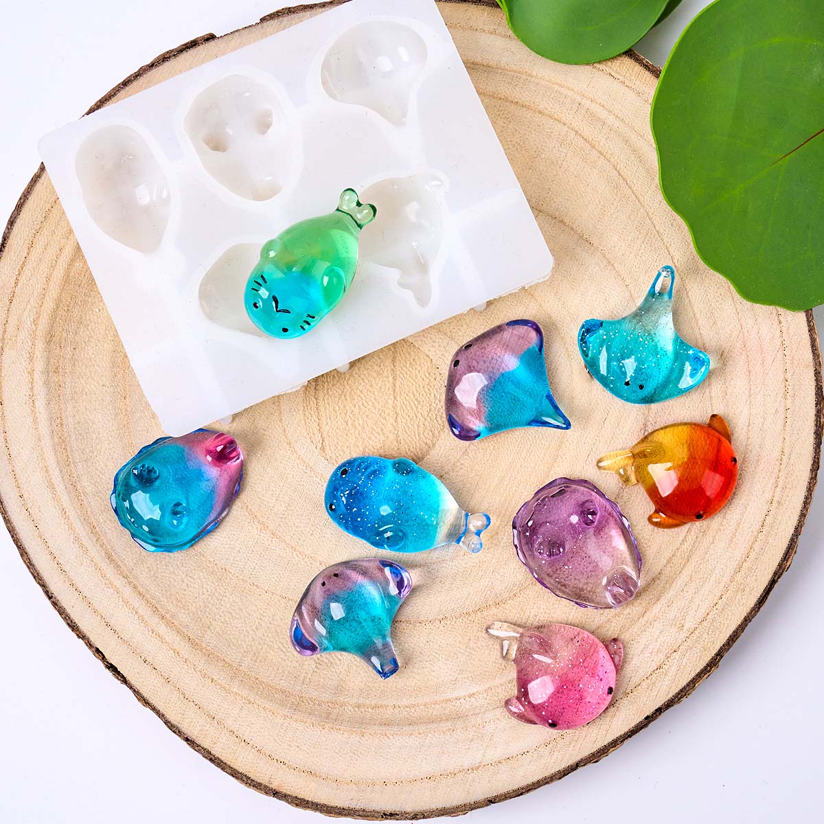 3D 힐링 귀여운 만타 가오리 실리콘 몰드 DIY 키체 - Candle Sachet 리뷰 및 가격