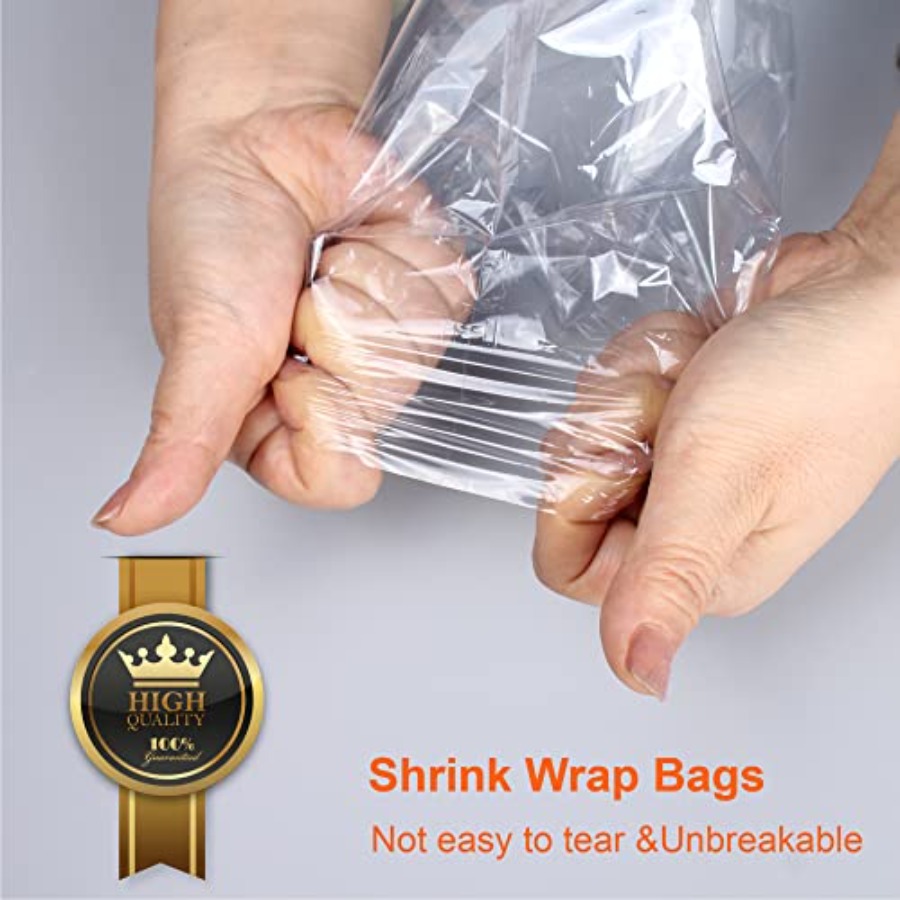 수축 필름 백 - 100개입 12 x 8인치 투명 PV - Shrink Sleeve Pvc 리뷰 및 가격