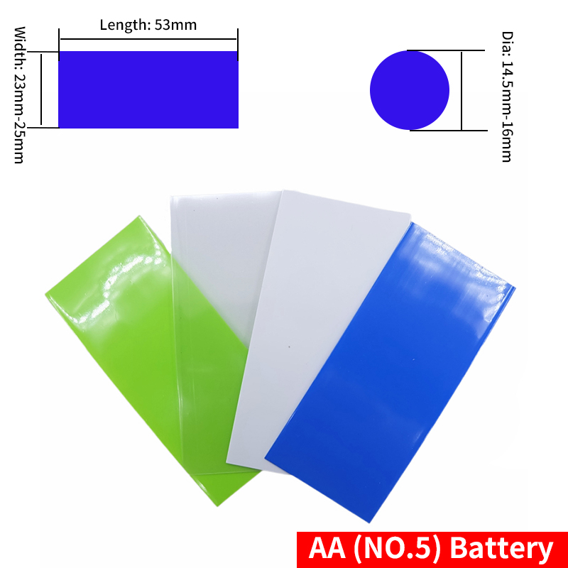 20/50/100pcs PVC 열 수축 튜브 18650 - Shrink Sleeve Pvc 리뷰 및 가격