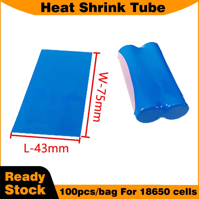 18650 배터리 셀용 파란색 열수축 튜브, 랩 슬리브 - Shrink Sleeve Pvc 리뷰 및 가격