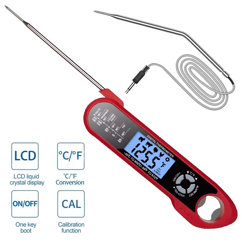 고기 온도계 고기 음식 우유용 듀얼 프로브 디지털 주방 - Digital Thermometer Probe 리뷰 및 가격