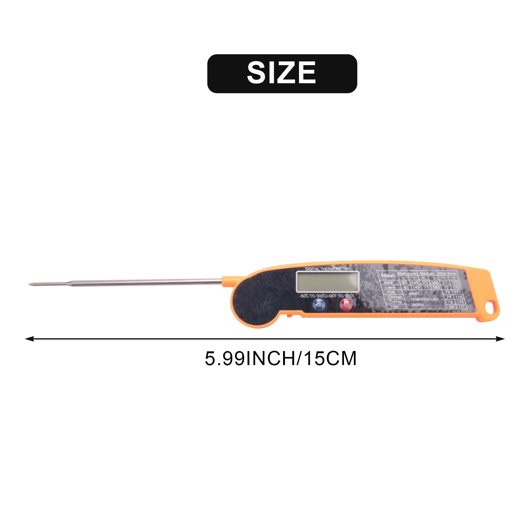 고정밀 온도 프로브가 있는 디지털 즉시 판독 육류 온도 - Digital Thermometer Probe 리뷰 및 가격